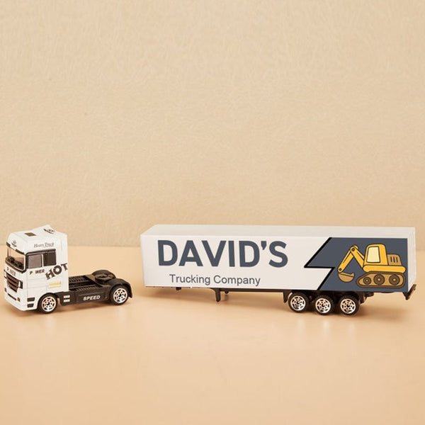 Personalized Kids Toy Truck  Custom Kids Name Toy Truck