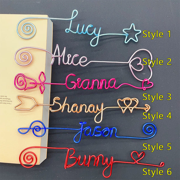 Handmade Custom Bookmark Cute bunnyTeacher