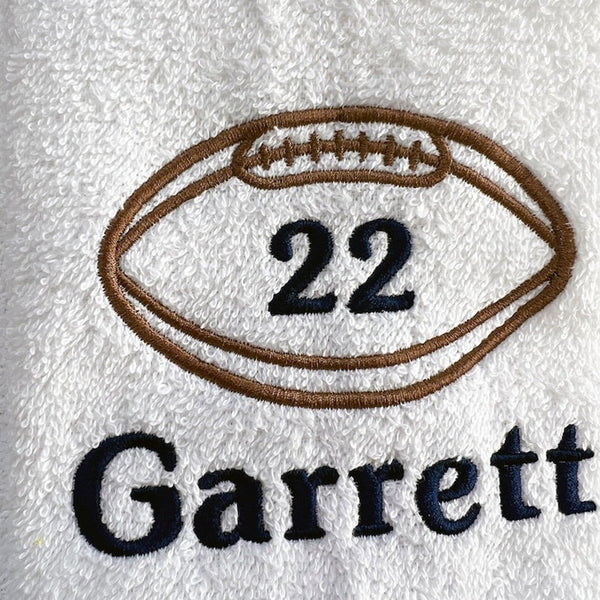 Personalized Ball Towel, Personalized Gift, Gift For Him