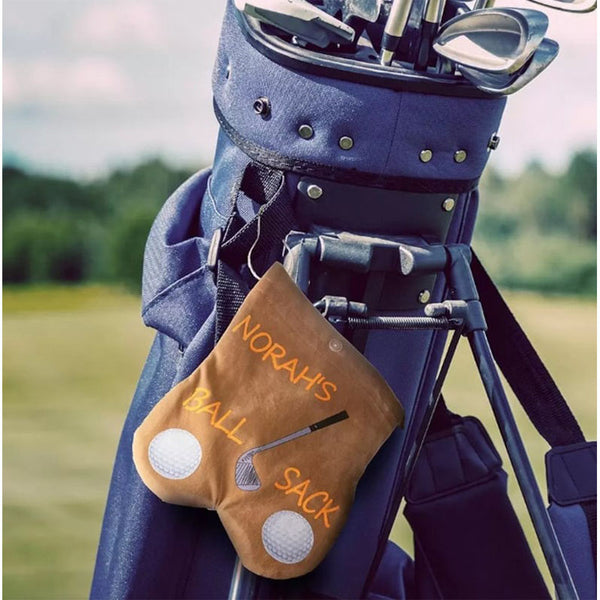 GOLF BALL BAG - Personalized Ball sack - Funny golfing - Golfers for men