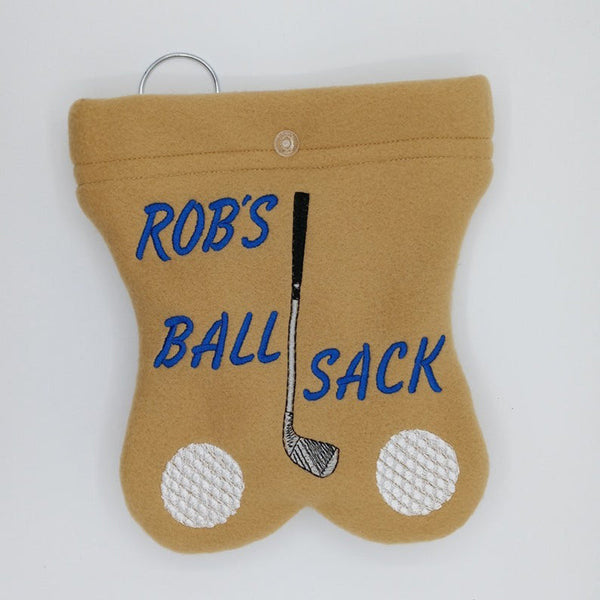 GOLF BALL BAG - Personalized Ball sack - Funny golfing - Golfers for men