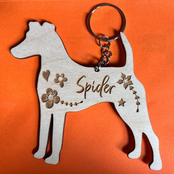 Personalised Keyring，Dog Lover Gift