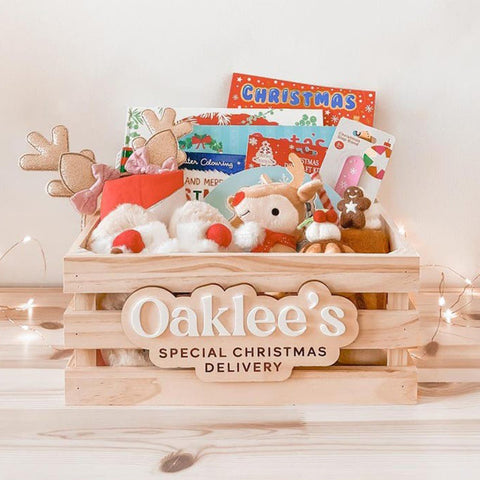 DELUXE Christmas Crate，Personalised Christmas Box