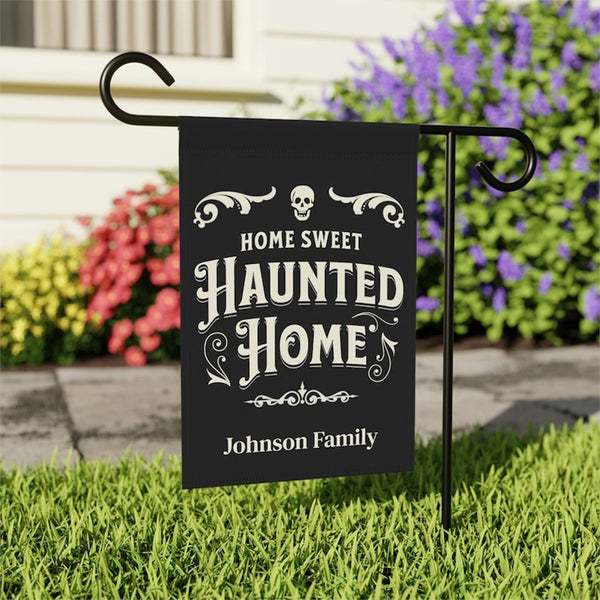 Custom Halloween Flags, Vintage Garden Flags, Haunted House Banners