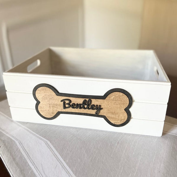 Dog Toy Bin Dog Toy box gift for dog lover