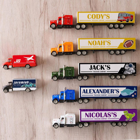 Personalized Toy Truck, Baby Christmas, Gifts For Boys And Girls