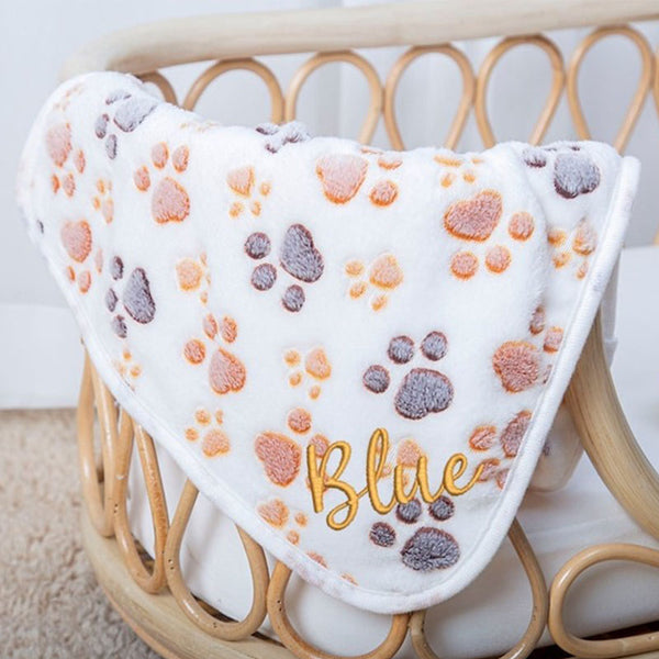 Custom Dog Blanket, Personalized Dog Blanket