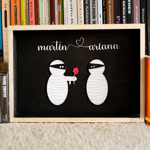 Forever My Boo | Couple Decoration|Custom Halloween Gift |Personalized Gifts | Custom Couple Gifts | Valentine's Gifts