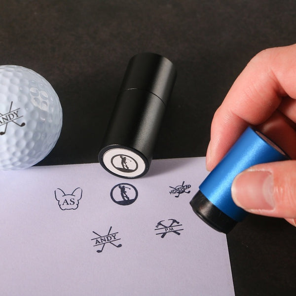 Colorful Custom Stamp Ink For Golf Ball