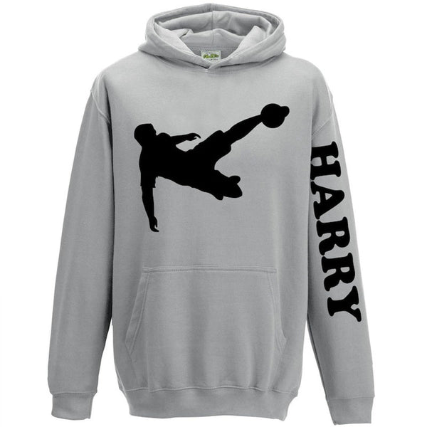 Personalised Football Hoodie for Boys and Girls, Football Gifts