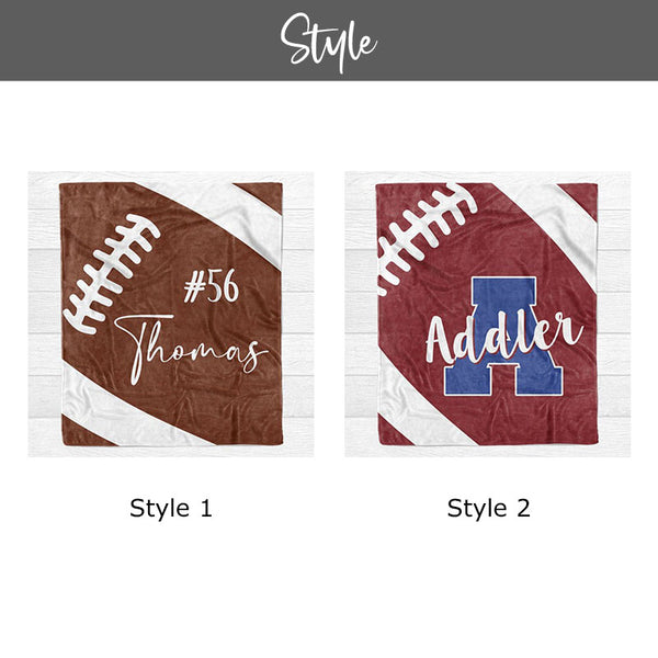 Personalized Custom Sports Blanket