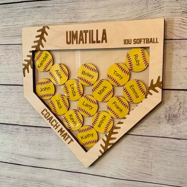 Personalized Softball Coach Gifts