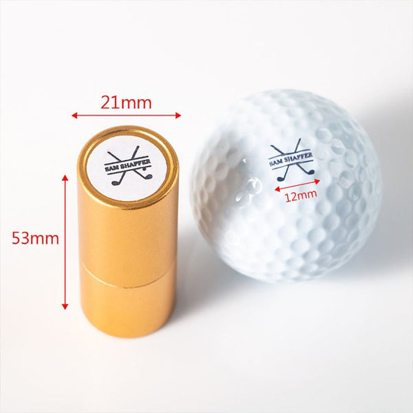 Colorful Custom Stamp Ink For Golf Ball