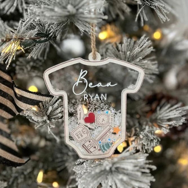 Baby'S First Christmas Decorations, Custom Baby Name Gifts