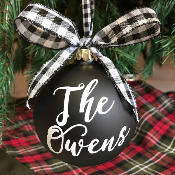 Personalized Christmas Ornament