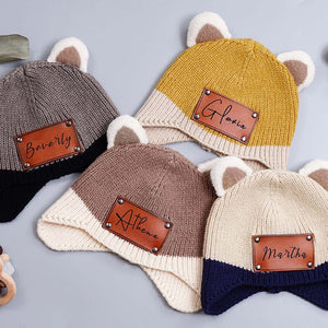 Personalised Newborn Beanies,Custom Baby Beanies,Baby Beanie With Nam