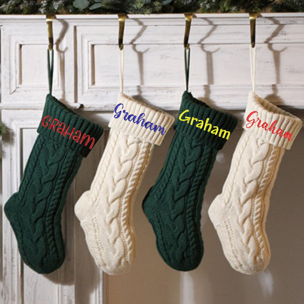 Personalized Embroidered Christmas Stocking