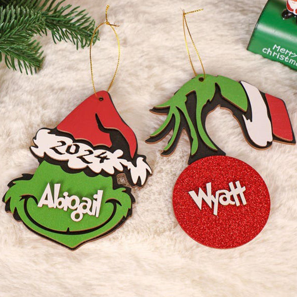 Personalized Christmas Ornaments, Custom Christmas Home Ornaments, Christmas Gifts