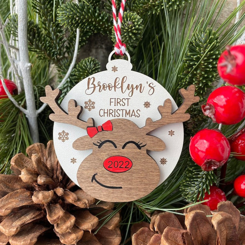 Baby’S First Christmas,Ornament,Christmas Tree