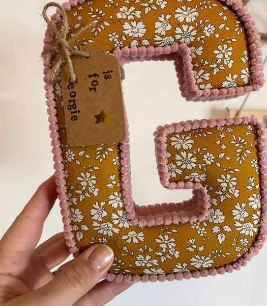 Corduroy Letters, Lovely Gift