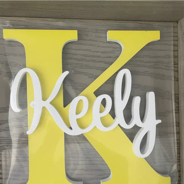 Personalized Name Sign For Kids and Babies, Door Sign, Name Sign for Kids Room