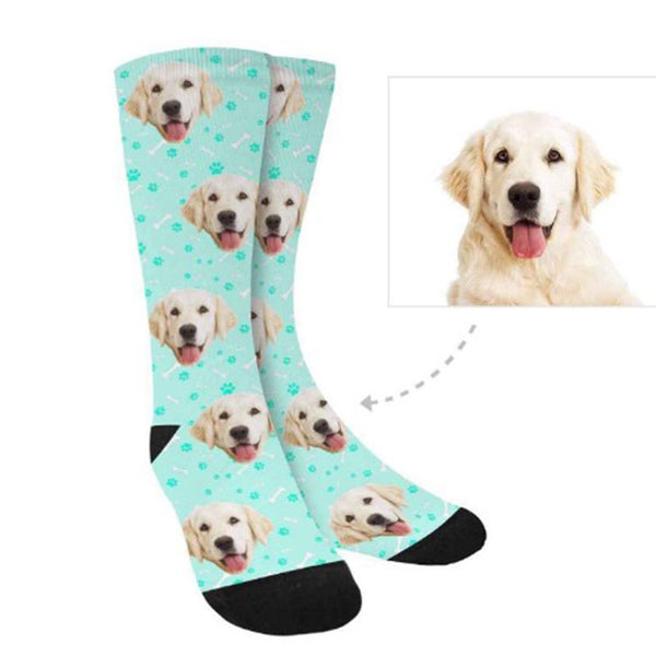 Customized Dog Socks - Put Your Cute Dog on Custom Socks, Dog Lovers, Dog GIft, Dog Gift Socks