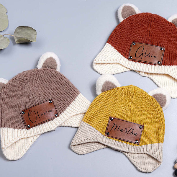 Personalised Newborn Beanies,Custom Baby Beanies,Baby Beanie With Nam