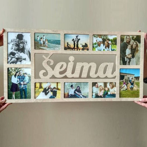 Custom Text Picture Frame Picture Frame Collage Collage Picture Frame