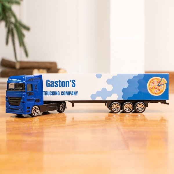 Kids Toy Truck, Toy With Name, Personalized Toy