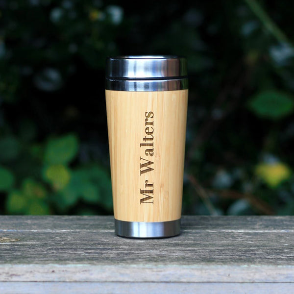 Personalised Teacher Travel Mug,  Thank You Teacher Appreciation Gifts