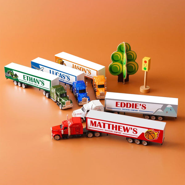 Personalized Toy Truck, Baby Christmas, Gifts For Boys And Girls