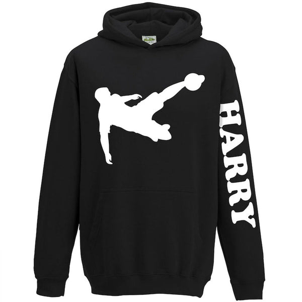 Personalised Football Hoodie for Boys and Girls, Football Gifts