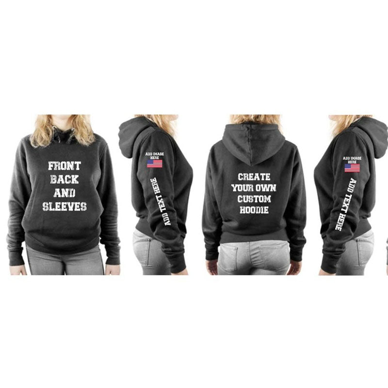 Personalized Unisex Hoodies, Custom Photos, Custom Text