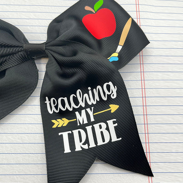 School Teacher Hair Bow /Back to school teaching gifts / Personalized Teacher Gifts