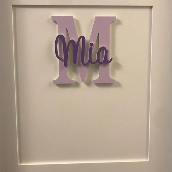 Personalized Name Sign For Kids and Babies, Door Sign, Name Sign for Kids Room