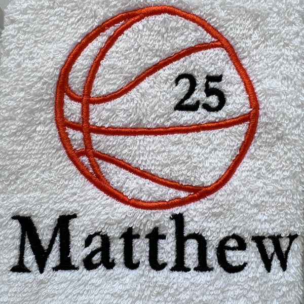 Personalized Ball Towel, Personalized Gift, Gift For Him