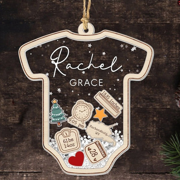 Baby'S First Christmas Decorations, Custom Baby Name Gifts