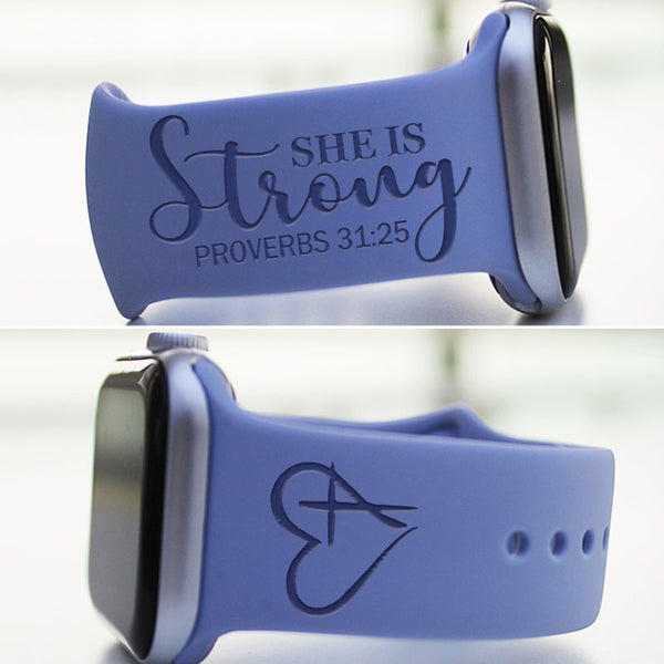 She Is Strong watch band