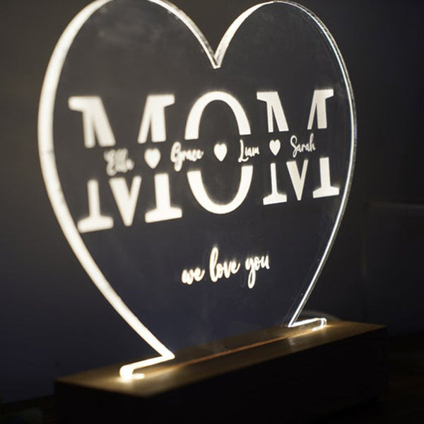 Gift idea for mom - night light for mommy - personalized gift for mom - Mother's day gift