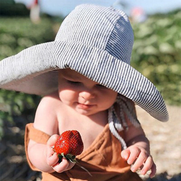 Personalized Sunhat for Kids, Custom Toddlers Hat, Sun Hat UPF50+, Outdoor Beach Play Sun Protection Cap for Kids Ages 0~4 Girl Boy