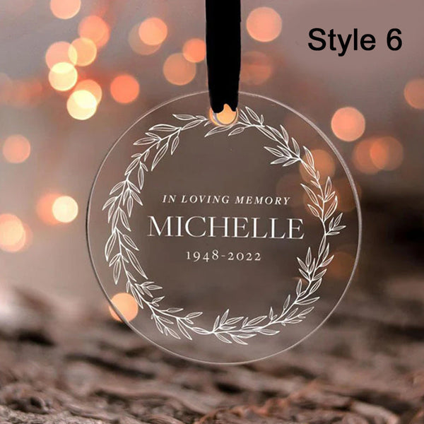 Our First Christmas Engaged Ornament Custom Name Engagement Gifts