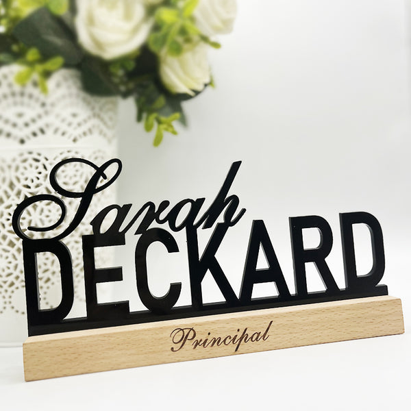 Teacher Name Sign, Teacher Name Plate