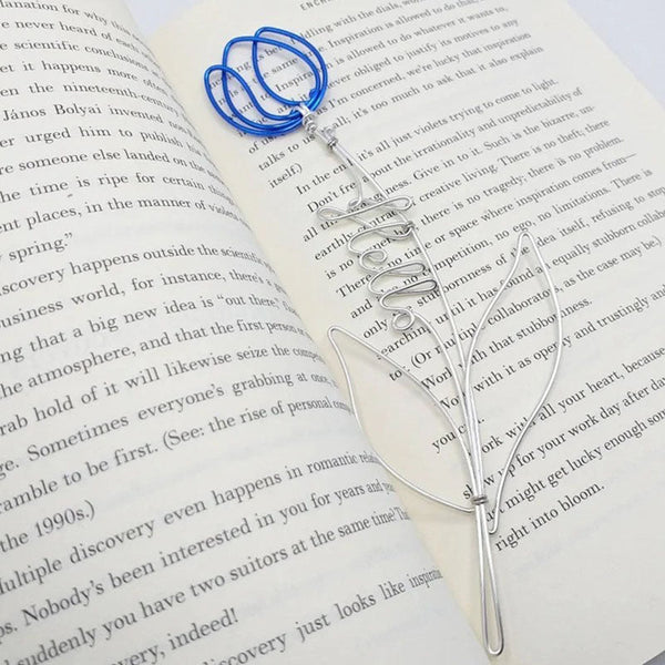 Tulip Wire Name, Wire Name, Personalized Gift Bookmark