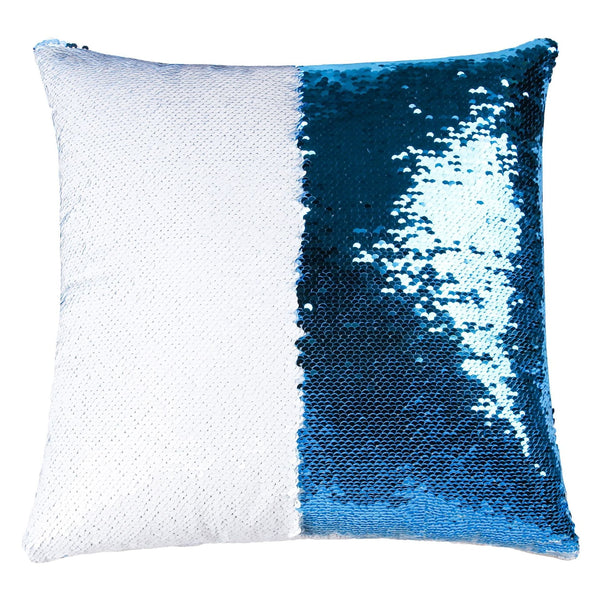 Dump Truck Custom Mermaid Pillow Two Tone Sequin Flip Throw Pillow - Construction Vehicle