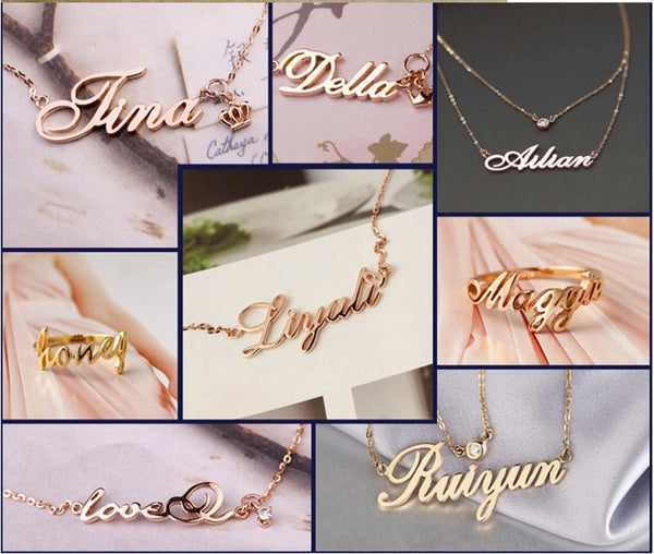 Personalized Name Necklace  Customized Your Name Jewelry  Best Friend Gift  Gift for Her  BRIDESMAID GIFTS