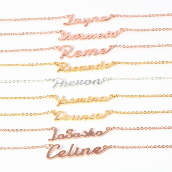 Personalized Name Necklace  Customized Your Name Jewelry  Best Friend Gift  Gift for Her  BRIDESMAID GIFTS