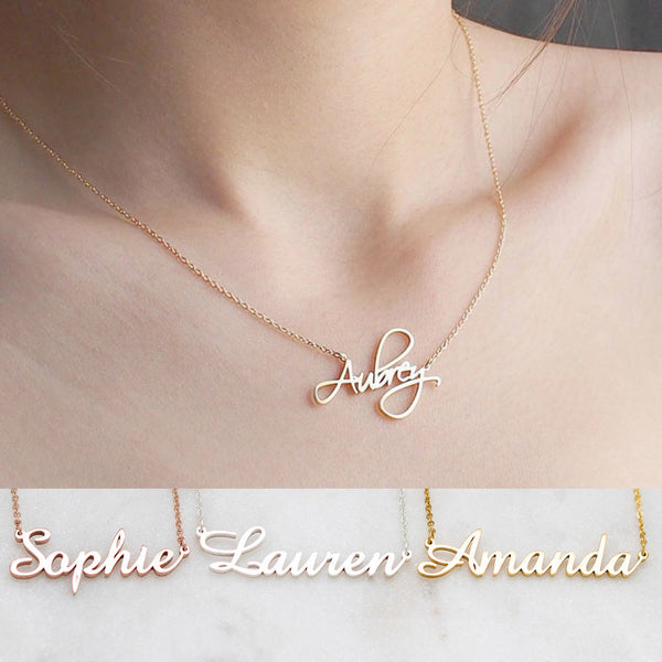 Personalized Name Necklace  Customized Your Name Jewelry  Best Friend Gift  Gift for Her  BRIDESMAID GIFTS