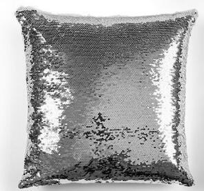 Rainbow Clouds & Sunshine "Mermaid" Pillow- Sequin Flip Pillow