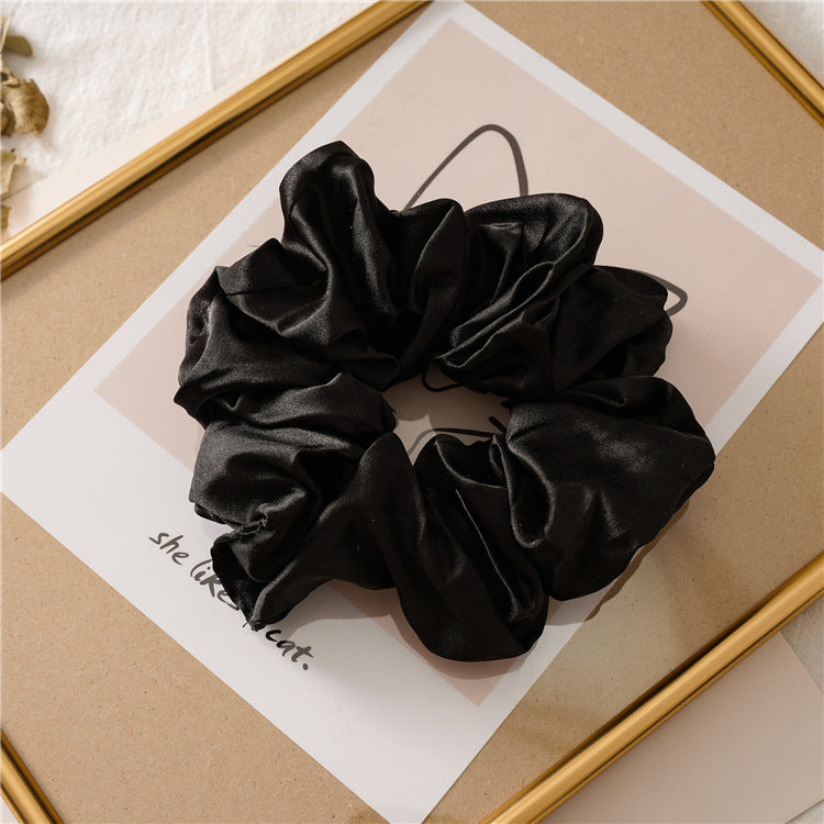 Bridesmaid Scrunchie Hair Tie Proposal | Soft Satin Scrunchie | Elastic Hair Tie