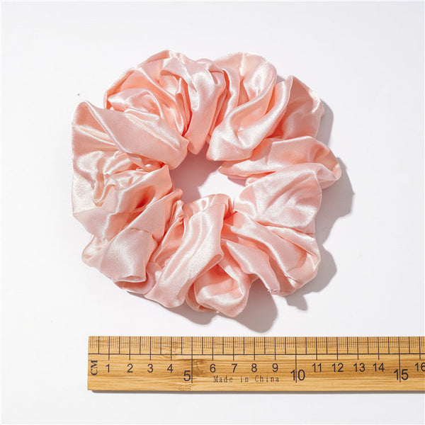 Bridesmaid Scrunchie Hair Tie Proposal | Soft Satin Scrunchie | Elastic Hair Tie